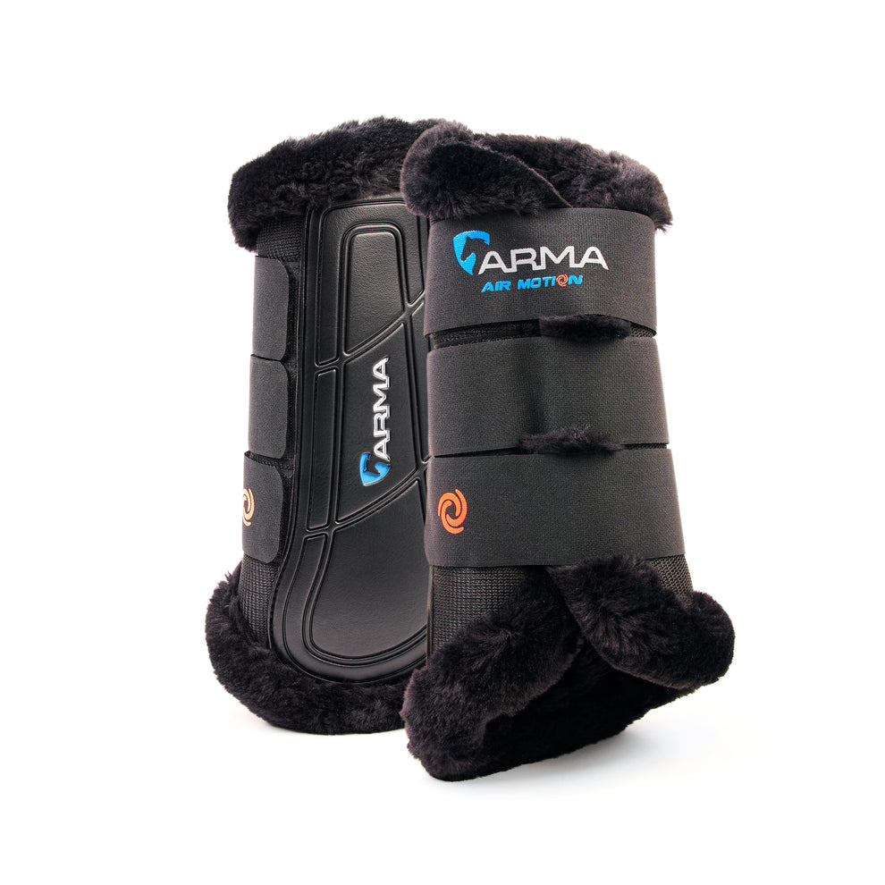 Shires Arma Air Motion SupaFleece Brushing Boots-Full size