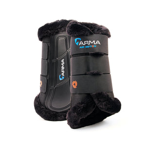 Shires Arma Air Motion SupaFleece Brushing Boots-Full size
