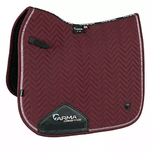 Shires Arma Glitter trim dressage pad