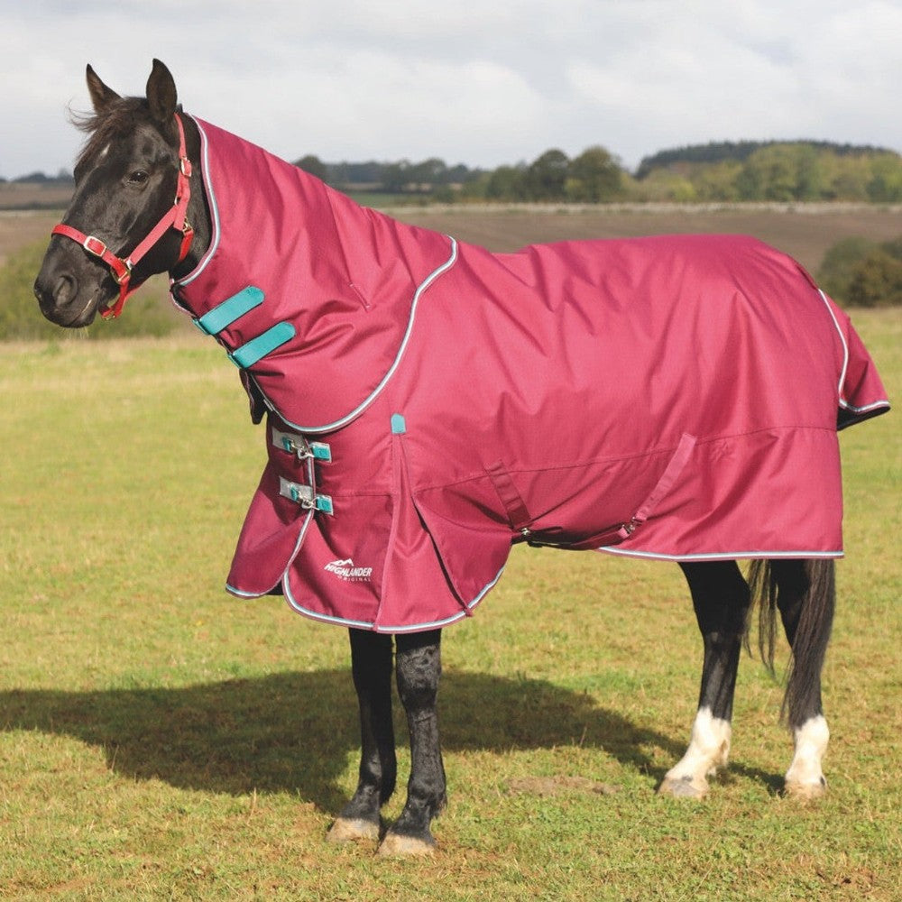 Shires Highlander 300 gm 1200 D turn out w. Hood