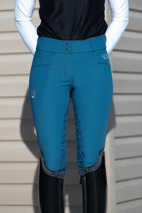 Leveza Dalhousie Full Seat Breeches- Petrol