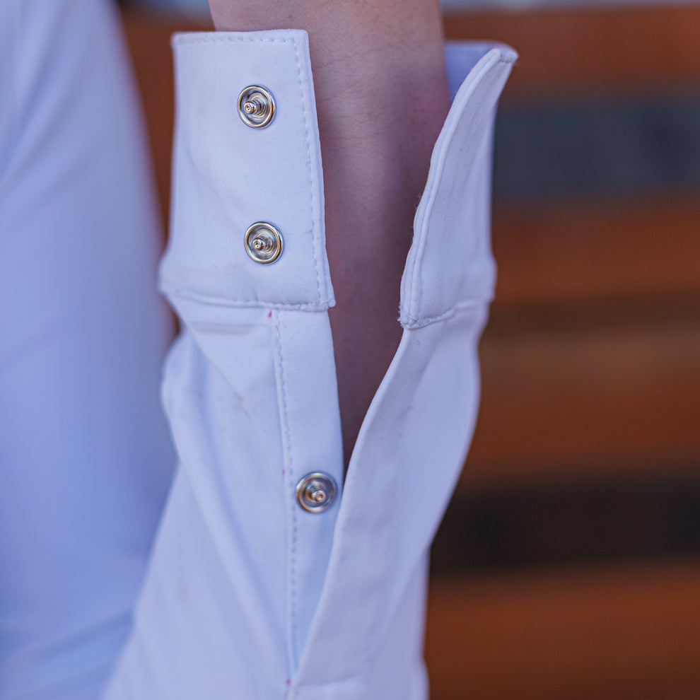 Caledon Show Shirt-Classic White