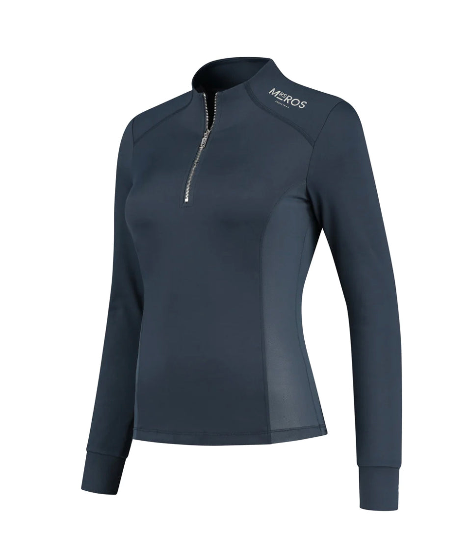 Mrs. Ros Long sleeve training shirt- True Navy