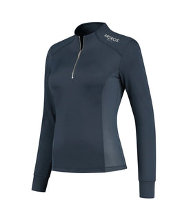 Mrs. Ros Long sleeve training shirt- True Navy