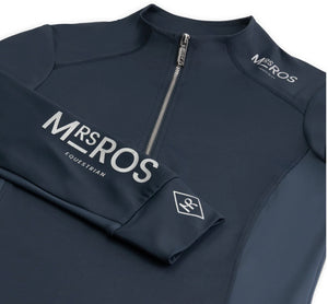 Mrs. Ros Long sleeve training shirt- True Navy