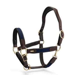 Mrs. Ros Brown&Navy deluxe halter- Full size