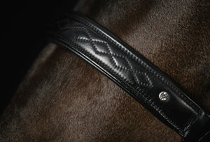 Mrs. Ros leather halter- Diamond Deluxe- Full size