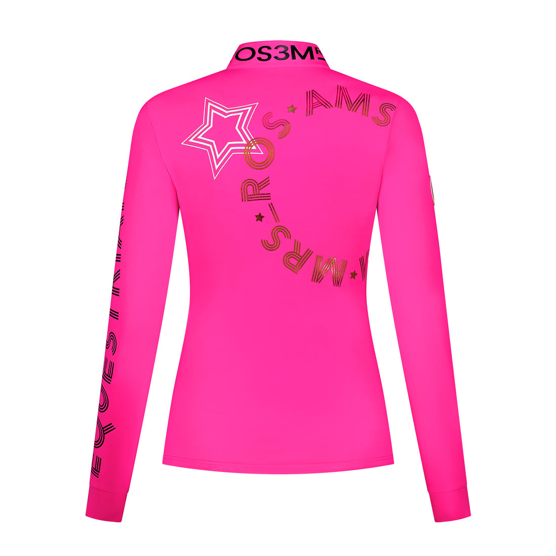 MrsRos Long Sleeve Training Top- Fuchsia