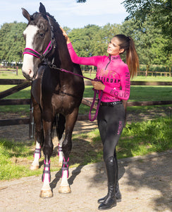 MrsRos Long Sleeve Training Top- Fuchsia
