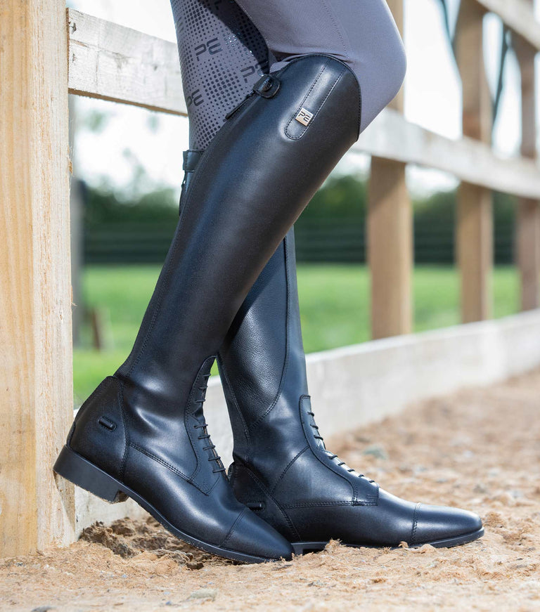 PE Anima synthetic tall boot-Sz. 6 Reg Calf