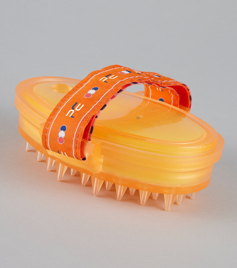 PE Curry Comb+Sponge-Various Colours