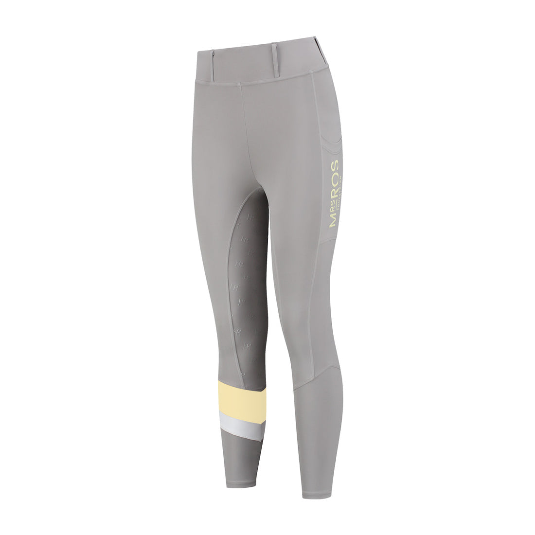 Mrs. Ros Light Weight Silhouette Breeches- Topping Grey