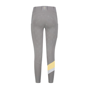 Mrs. Ros Light Weight Silhouette Breeches- Topping Grey