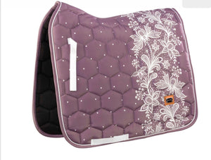 DotiBel Saddle pad Lilac&Lace