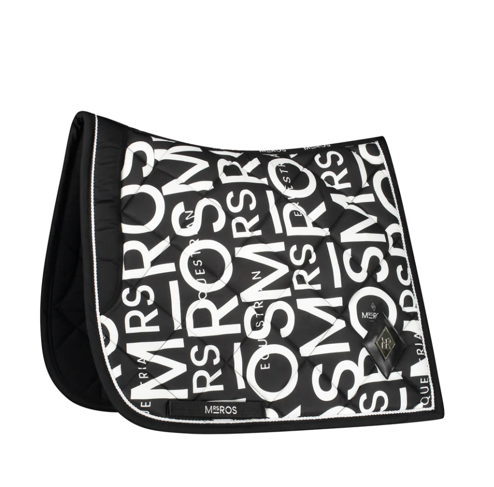 Mrs. Ros Iconic dressage pad- Logo