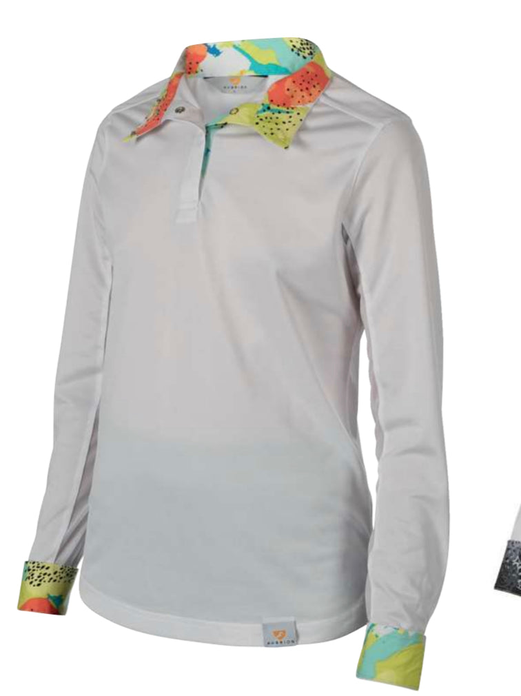 Shires kids show shirt-Citrus mix
