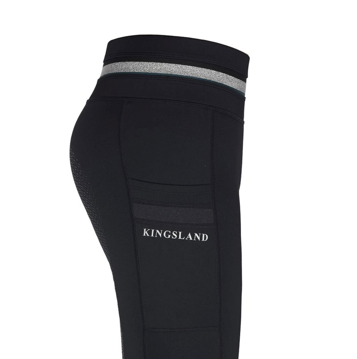 Kingsland Klkattie Full grip tights-Black