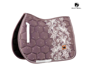 DotiBel Saddle pad Lilac&Lace