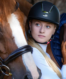 Premier Equine Odyssey helmet-Black