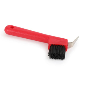 Shires brush hoof pick