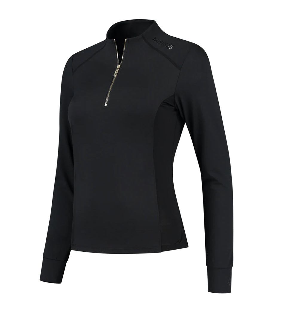 MrsRos long sleeve training top- Phantom Black