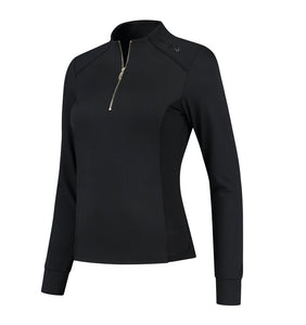 MrsRos long sleeve training top- Phantom Black