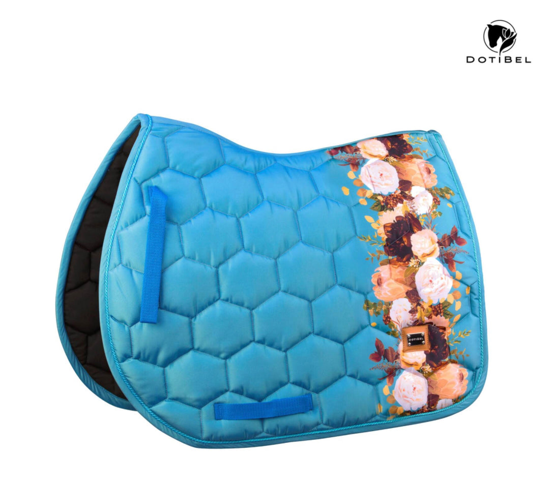 Dotibel Nova Collection- Turquoise with Protea and Roses