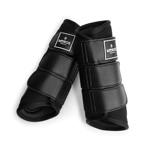 MrsRos-Mesh+Neoprene brushing boots-Black