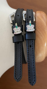 ManeJane- Birthday cake spur straps