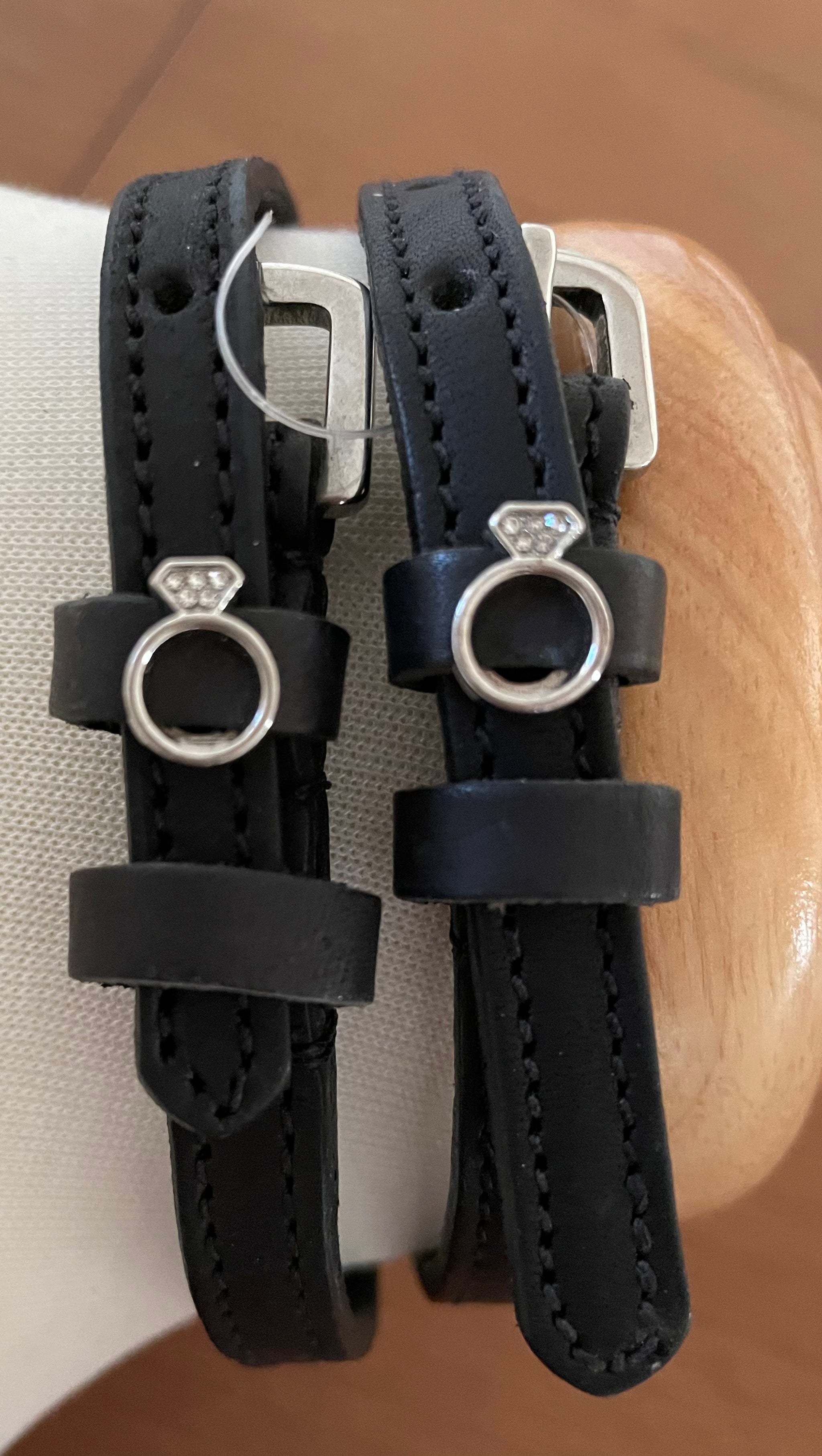 ManeJane- Diamond ring spur strap
