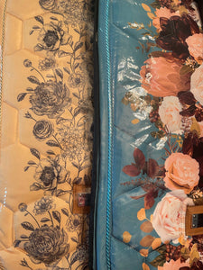 Dotibel Nova Collection- Turquoise with Protea and Roses